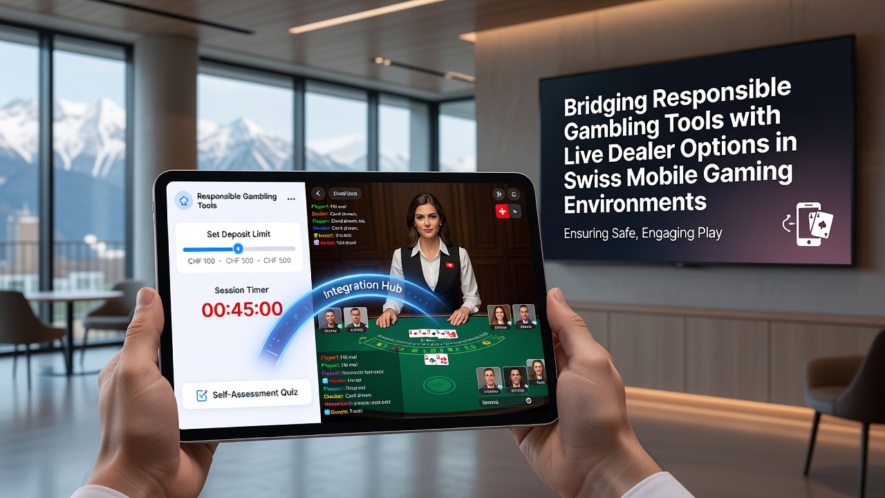Mobile screen displaying live dealer roulette with deposit limit pop-up and session timer visible